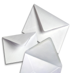   White Square Envelopes for Greeting Cards