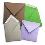 Invitation envelopes - V shape flap